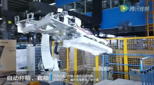 自动开箱，，，，，，套箱